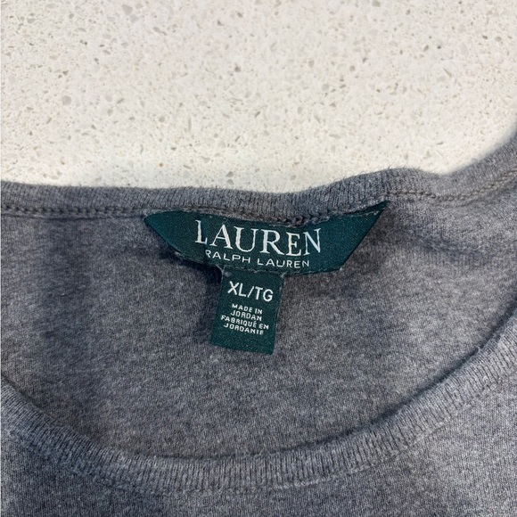 Ralph Lauren Gray Long Sleeve Shirt, Size XL - Picture 5 of 9